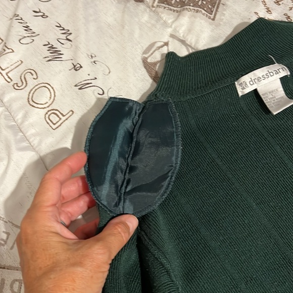 Totally 80’s mock neck green acrylic sweater - Large - Picture 9 of 9